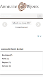 Mobile Screenshot of annuairebijoux.com